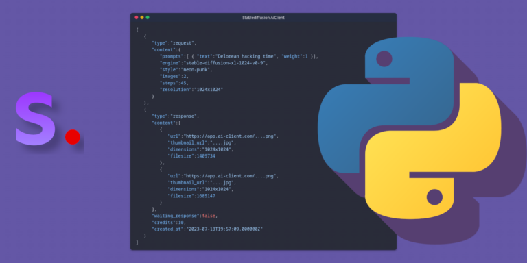 Python – How to use the Stablediffusion API in 4 easy steps
